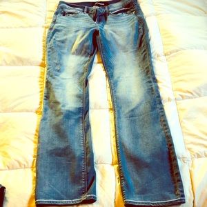 NWOT Express Barely Boot Midrise Jean